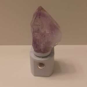 Amethyst Crystal Night Light